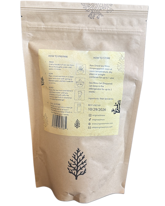 Raw sea moss