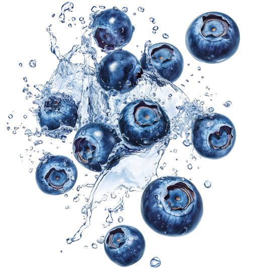 Blue Spirulina and Blueberry Sea Moss Gel