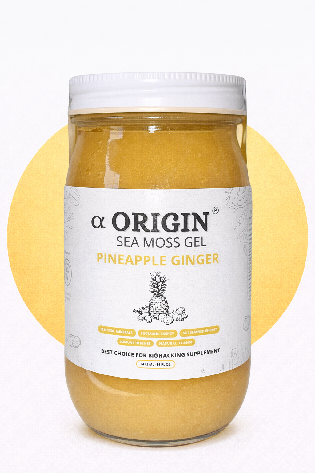 Pineapple Ginger Sea Moss Gel