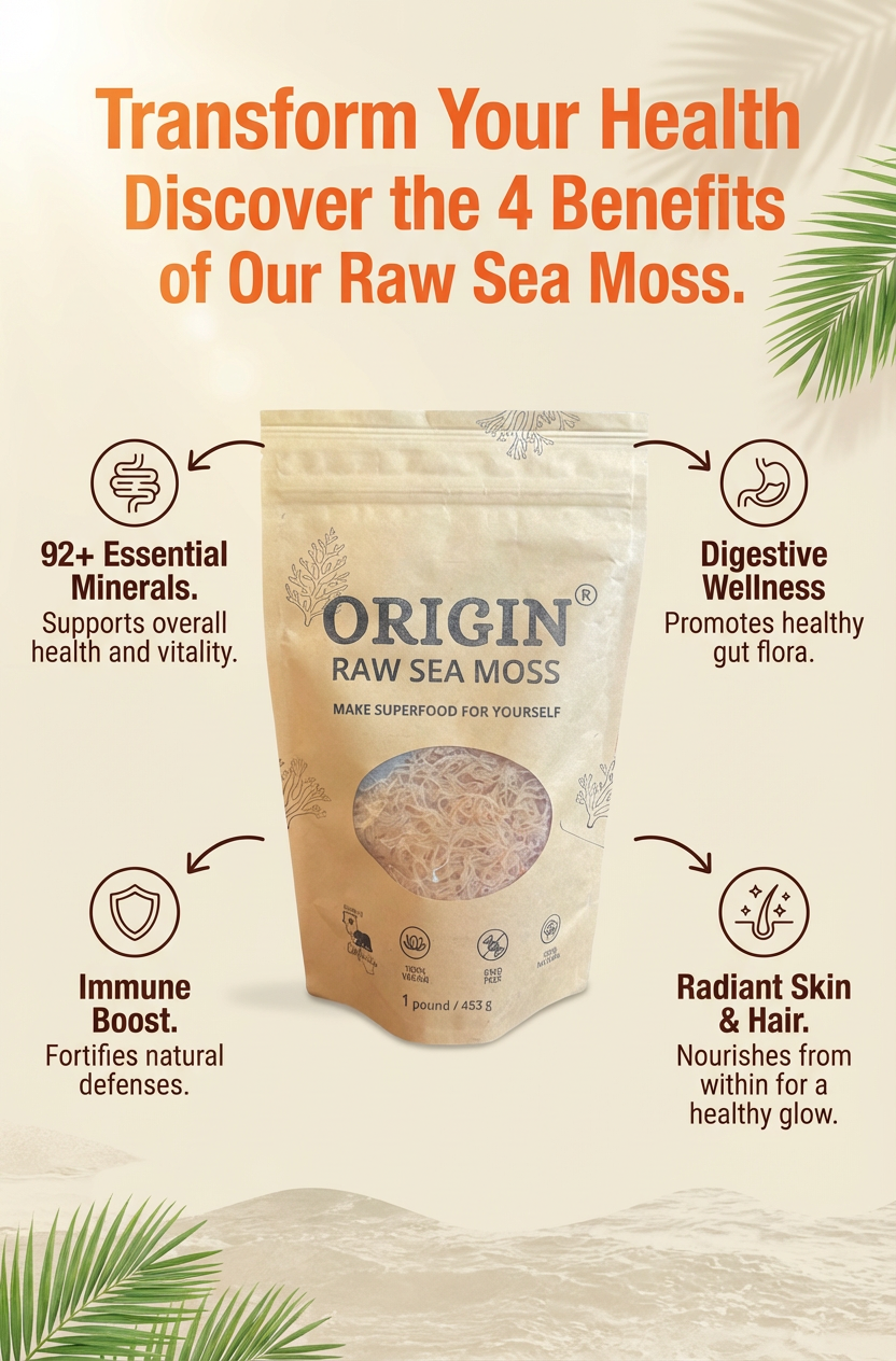 Raw sea moss