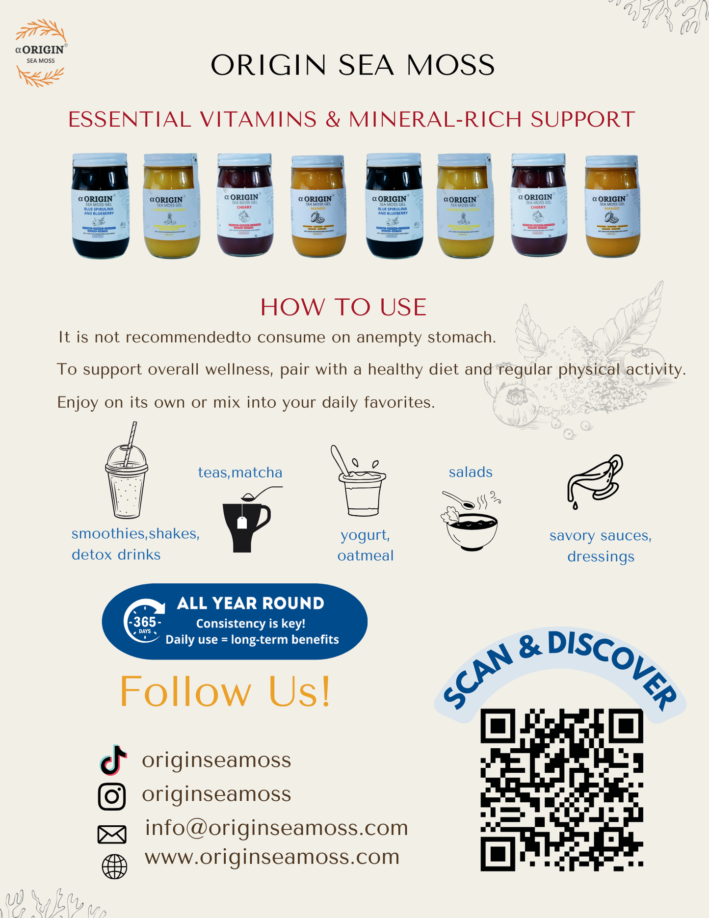 Pineapple Ginger Sea Moss Gel