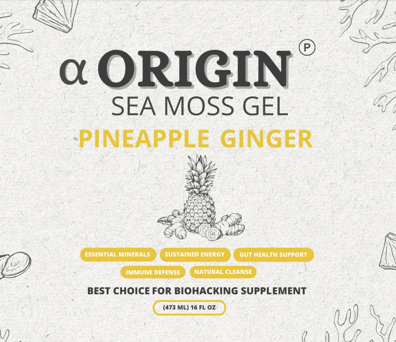 Pineapple Ginger Sea Moss Gel