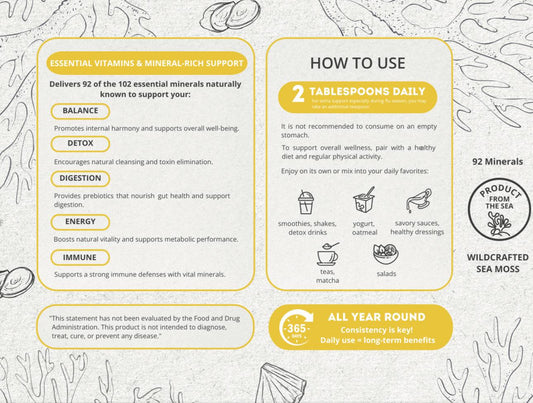 Pineapple Ginger Sea Moss Gel