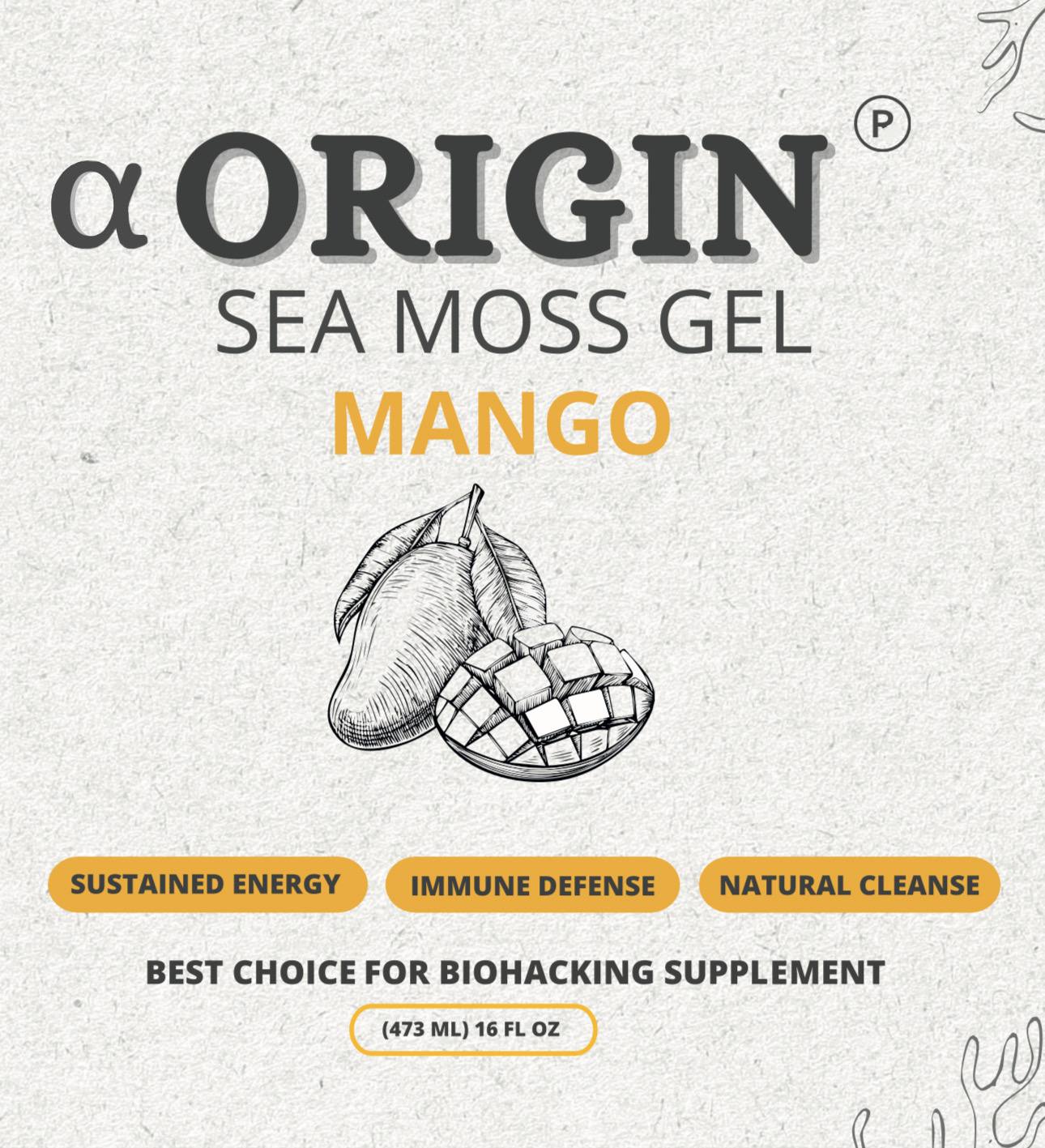 Mango Sea Moss Gel