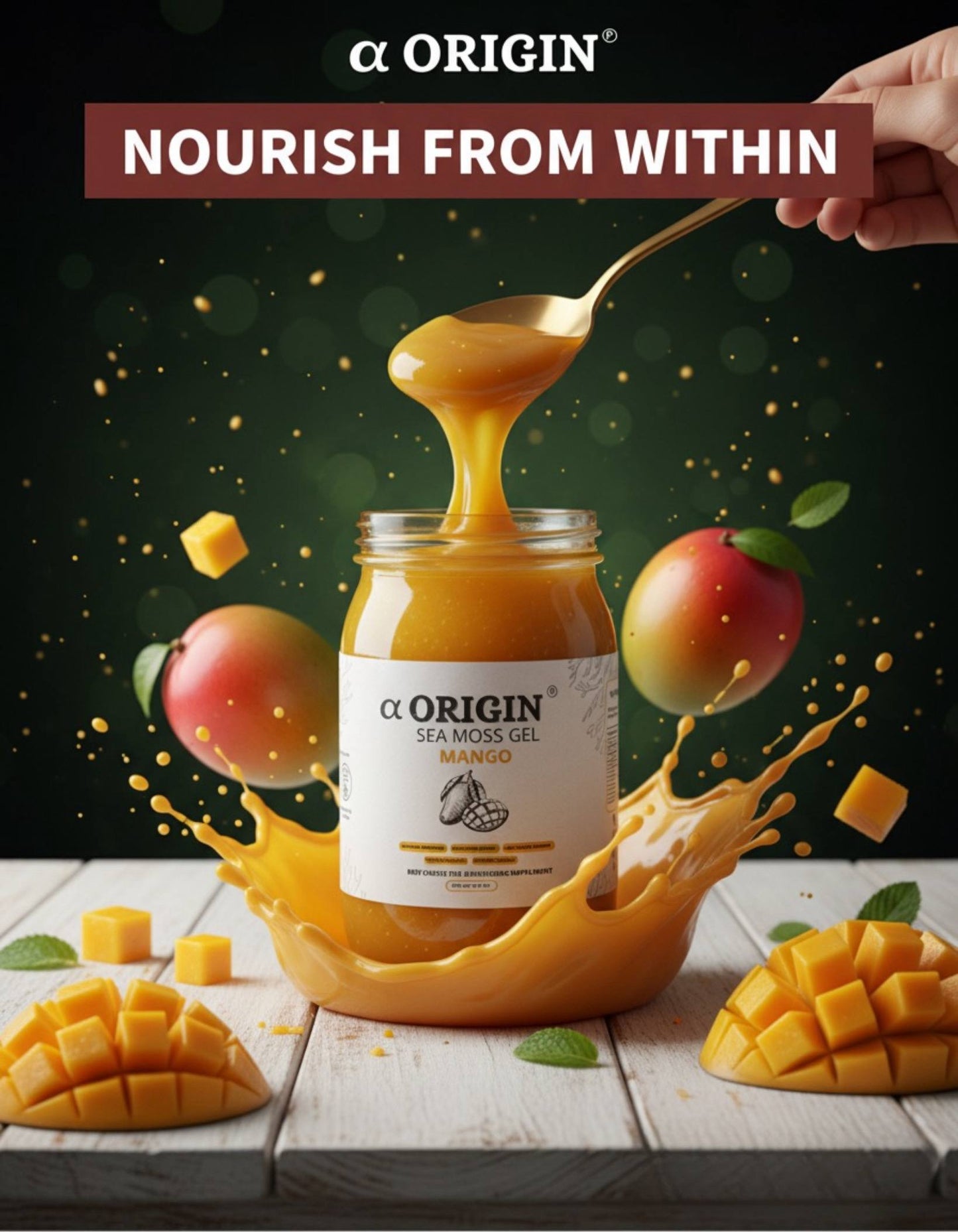 Mango Sea Moss Gel